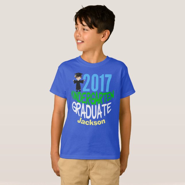 Camiseta Niños Personalizados de pregrado en guardería en 2 (Anverso completo)