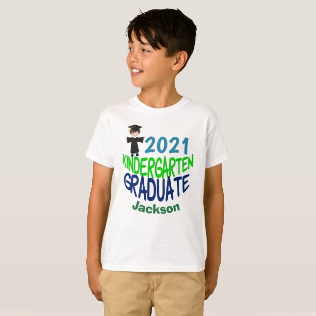 Camiseta Niños Personalizados de pregrado en jardines de in (Anverso completo)