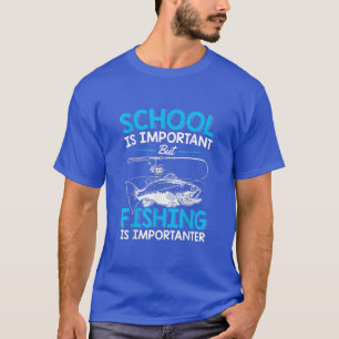 Camiseta Niños Pescadores Jóvenes Pescadores Menores Pescad