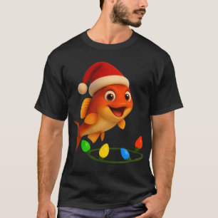 Camiseta Niños pescando Nacidos para ir a pescar Obligados 