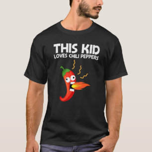 Camiseta Niños pimienta chile niños pequeños pican Habanero