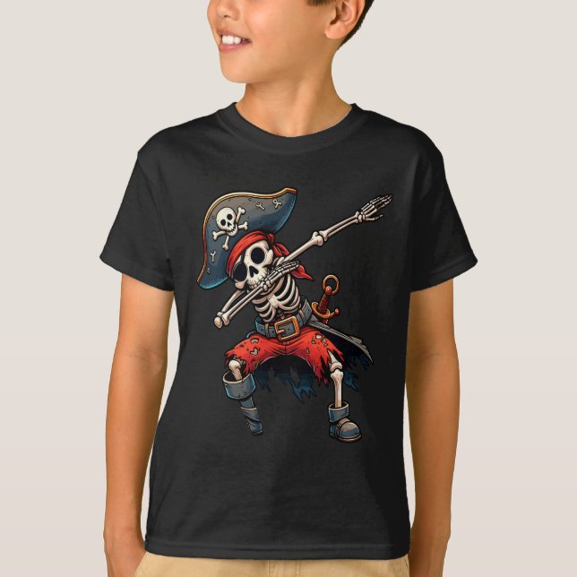 Camiseta Niños piratas de Skeleton (Anverso)