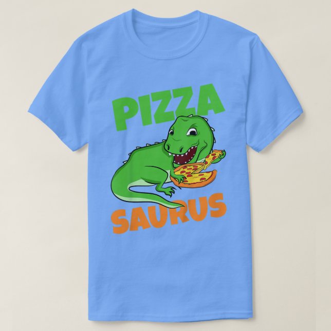 Camiseta Niños Pizzasaurus Toddler Pizza Dino Dinosaur TRe  (Diseño del anverso)