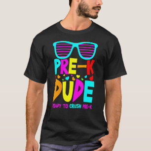 Camiseta Niños Prepara A K Dude Listos Para Aplastar A Pre