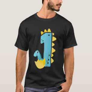 Camiseta Niños primer cumpleaños Dinosaurio Pérsico Temátic