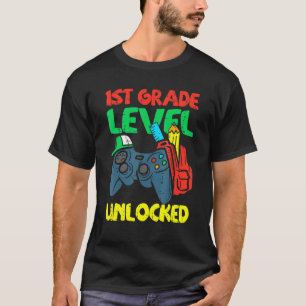 Camiseta Niños Primer día primer juego de video sin bloquea