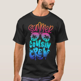 Camiseta Niños Primos Tripulación Familia Verano Vacaciones