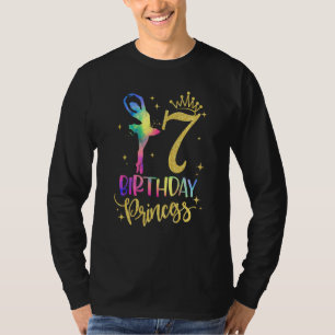 Camiseta Niños Princesa 7 cumpleaños Ballerina de 7 años