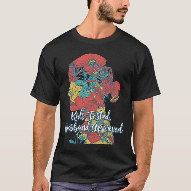 Camiseta Niños probados esposos aprueban mamá humor madre m (Anverso)