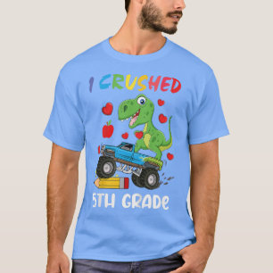 Camiseta Niños que aplasté camionetas de quinto grado