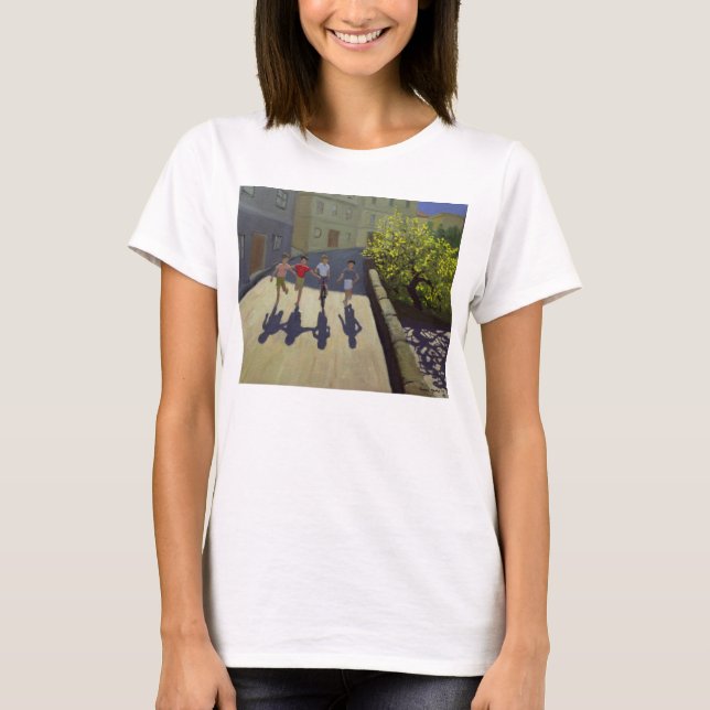 Camiseta Niños que corren Lesbos 1999 (Anverso)