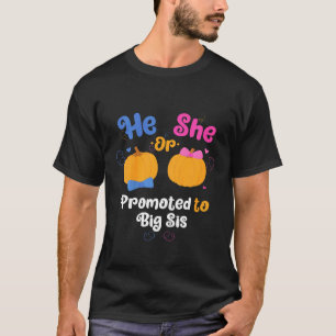 Camiseta Niños Que Él O Ella Promocionó Para La Revelación 