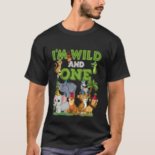 Camiseta Niños que estoy salvos y un cumpleaños de un año d