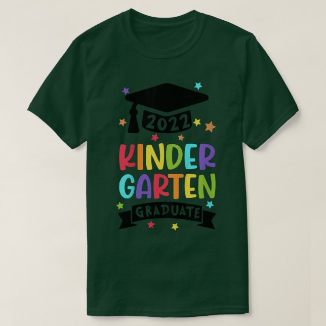 Camiseta Niños que gradué oficialmente de la clase de jardi (Diseño del anverso)