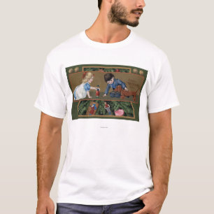 Camiseta Niños que juegan con los juguetes