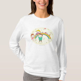 Camiseta Niños que juegan en el arco iris