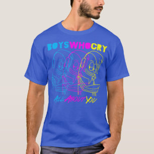 Camiseta Niños que lloran amarillo cian magenta
