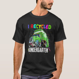 Camiseta Niños que reciclé en un camión de basura en un jar