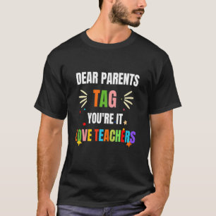 Camiseta Niños queridos padres etiquetan lo que más les gus