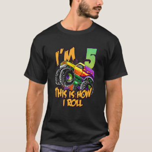 Camiseta Niños quinto cumpleaños, tengo 2 años, así es como