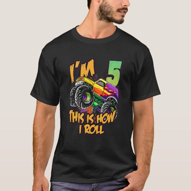 Camiseta Niños quinto cumpleaños, tengo 2 años, así es como (Anverso)