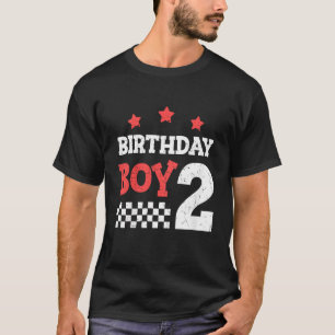 Camiseta Niños Race Car 2º cumpleaños niño niño niño cumple