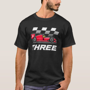 Camiseta Niños Race Car 3er cumpleaños Niño 3 Ra de tres añ