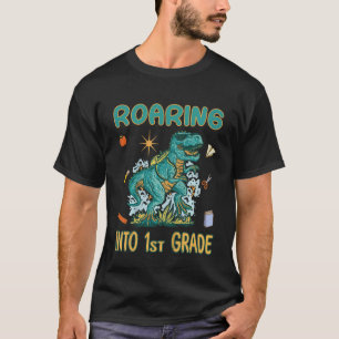 Camiseta Niños rancian dinosaurios en primer grado