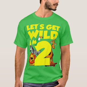 Camiseta Niños Regalos De Dos Años De Edad Que Se Pongan Sa