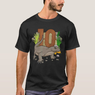 Camiseta Niños Reptiles Komodo Dragon de 10 años
