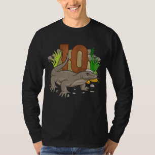 Camiseta Niños Reptiles Komodo Dragon de 10 años