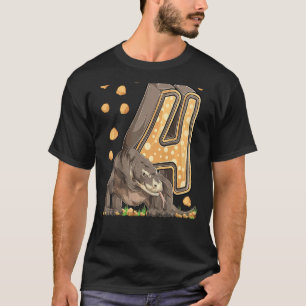 Camiseta Niños Reptiles Komodo Dragon de 4 años