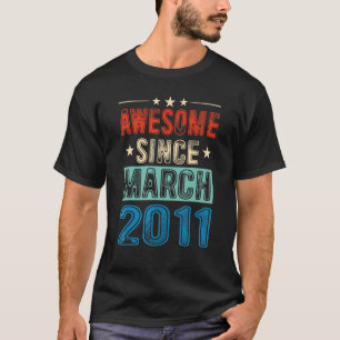Camiseta Niños retro 12 años 912 años asombrosos desde Mamá