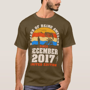 Camiseta Niños retro amantes de la pesca de diciembre de 20