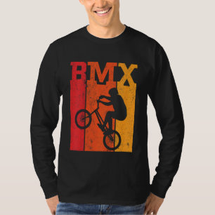 Camiseta Niños Retro Bmx Bicicleta Carreras Stunt Bicicleta