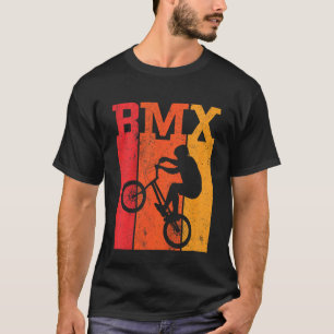 Camiseta Niños Retro Bmx Bicicleta Carreras Stunt Bicicleta