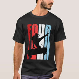 Camiseta Niños Retro Colores Niños 4ª Gimnasia Pommel Cabal