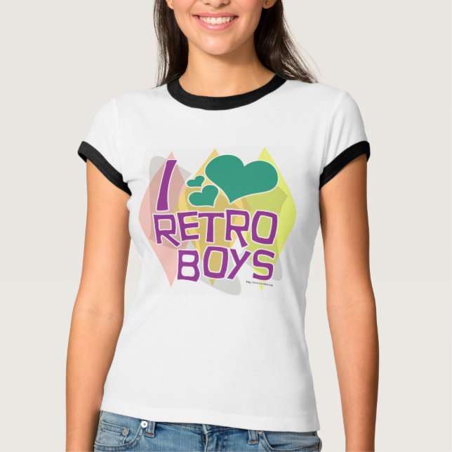 Camiseta Niños retro estéticos de época (Anverso)