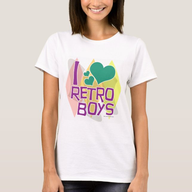 Camiseta Niños retro estéticos de época (Anverso)