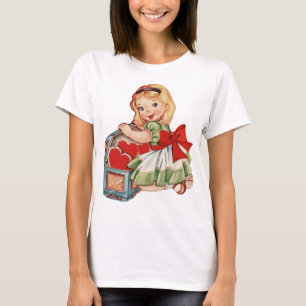 Camiseta Niños retro-niños Chicas del corazón