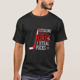 Camiseta Niños robando el corazón como yo robando pucks Val