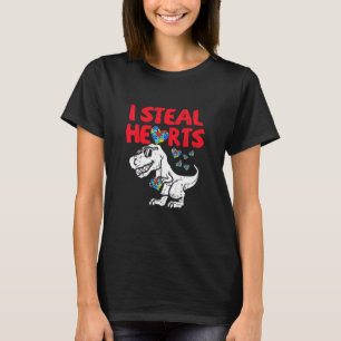 Camiseta Niños Robo corazones Rompiendo Conciencia sobre el