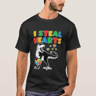 Camiseta Niños Robo corazones Rompiendo Conciencia sobre el