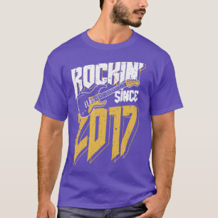 Camiseta Niños Rockin' desde 2017 Ventilador de Música de R