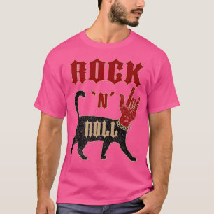 Camiseta Niños Rockstar Música Vintage Rock N Roll Mano Neg