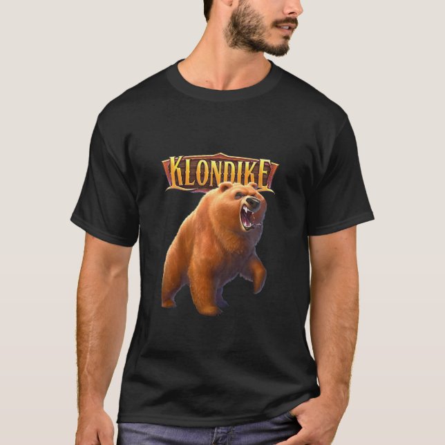 Camiseta Niños Rowdy Grizzly Bear (Anverso)