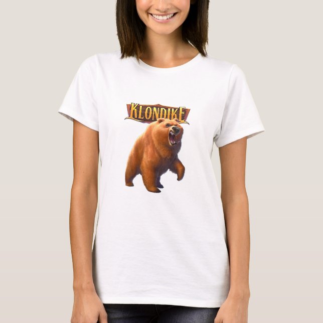 Camiseta Niños Rowdy Grizzly Bear (Anverso)