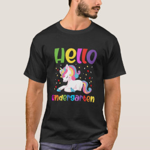 Camiseta Niños saludan a guardería de vuelta a escuela de U