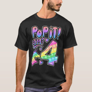 Camiseta Niños se portan niños con cuarto Chica de cumpleañ