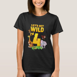 Camiseta Niños Seamos salvajes, soy un animal de Safari Jun